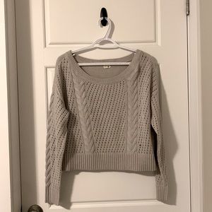 Garage Grey Knit Sweater